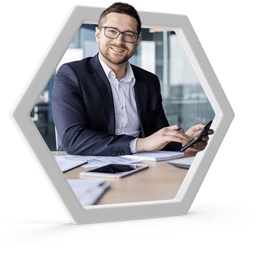 Finance professional reviewing payroll tax details, highlighting Afinida’s expert compliance services.
